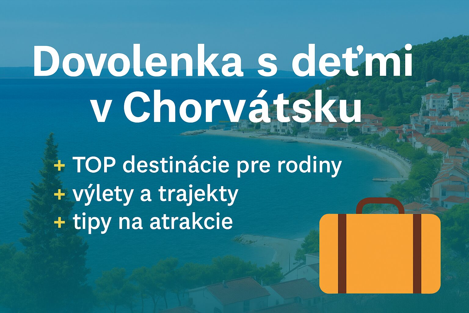 dovolenka s deťmi v chorvátsku