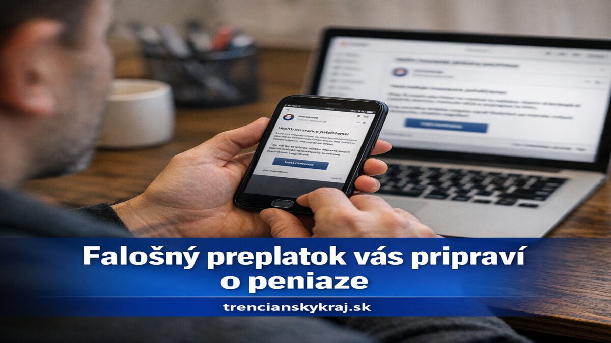Polícia varuje pred novým e-mailovým podvodom: falošný preplatok zo zdravotnej poisťovne môže pripraviť ľudí o všetky peniaze