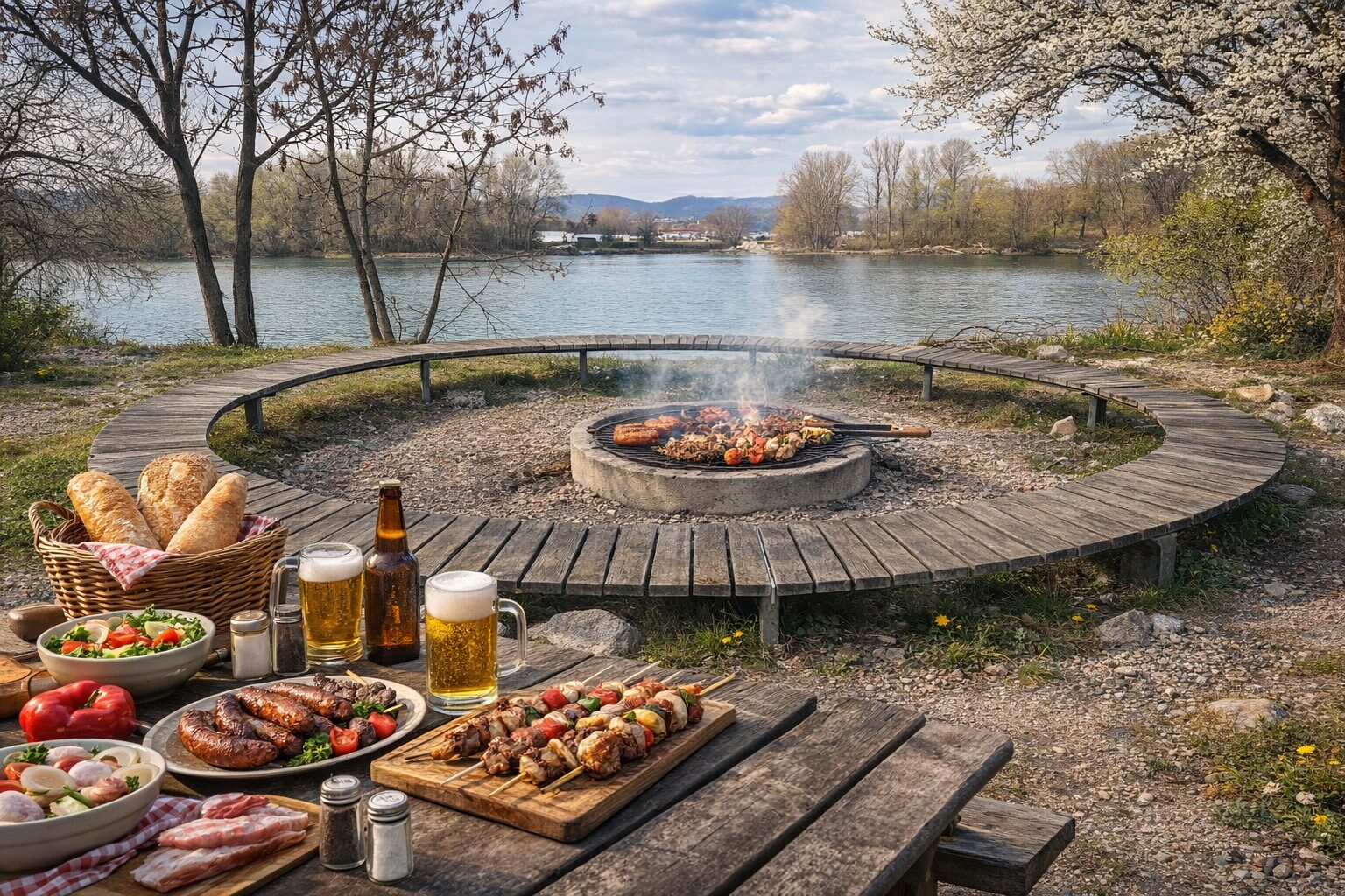 Kam na opekačku v Trenčíne? Tipy na ohniská aj bezpečné grilovanie v prírode