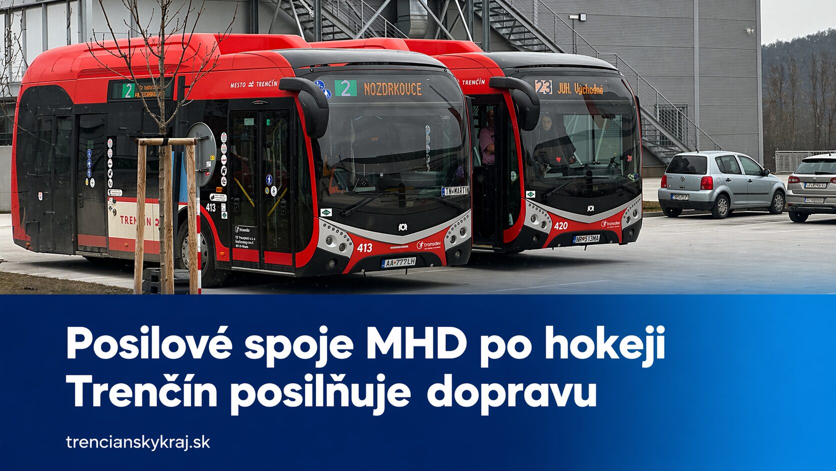 Doprava v Trenčíne sa zmení: Pripravte sa na hokejový ošiaľ