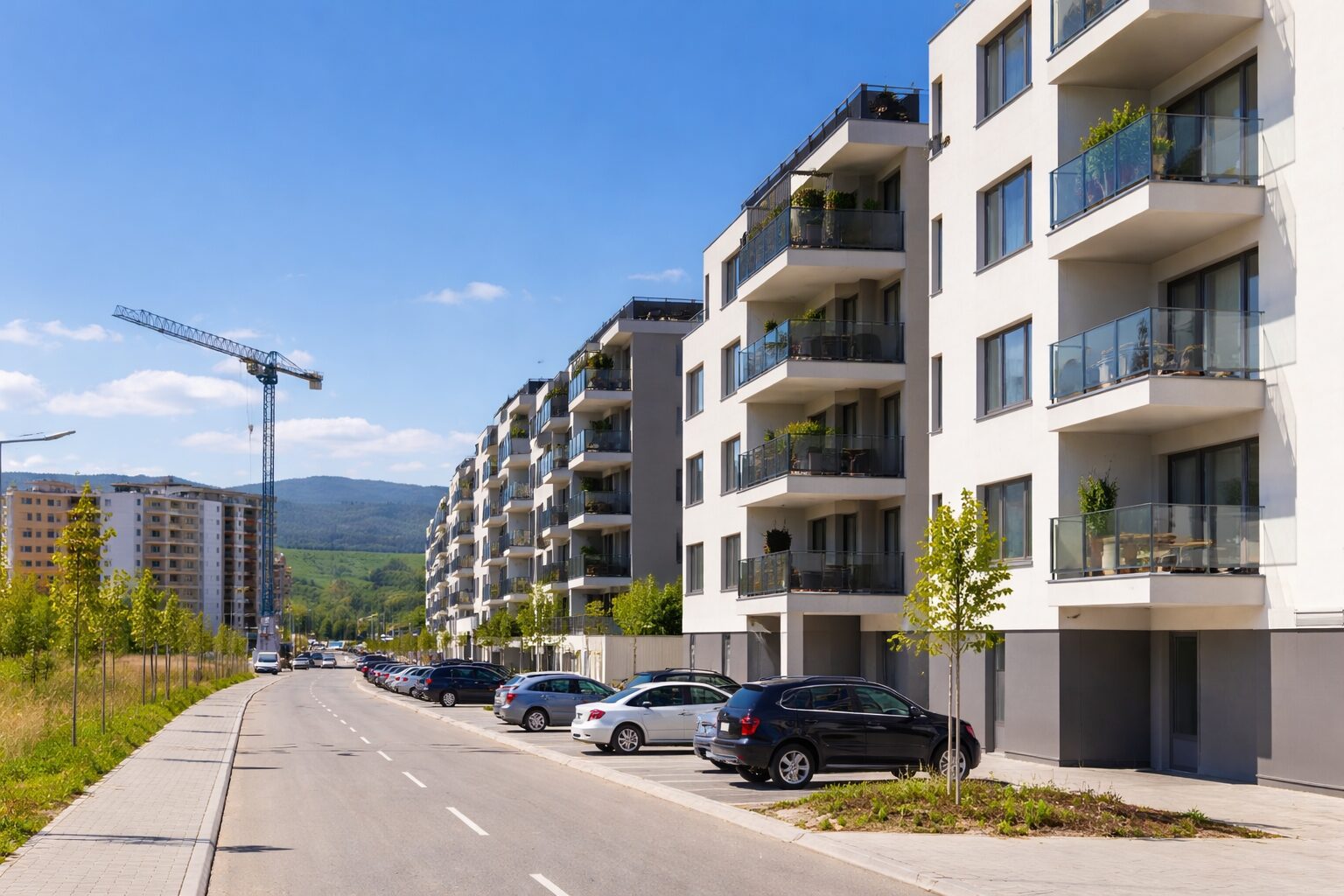 Sídlisko Juh v Trenčíne rastie. Moderné byty pribúdajú, otázky ostávajú