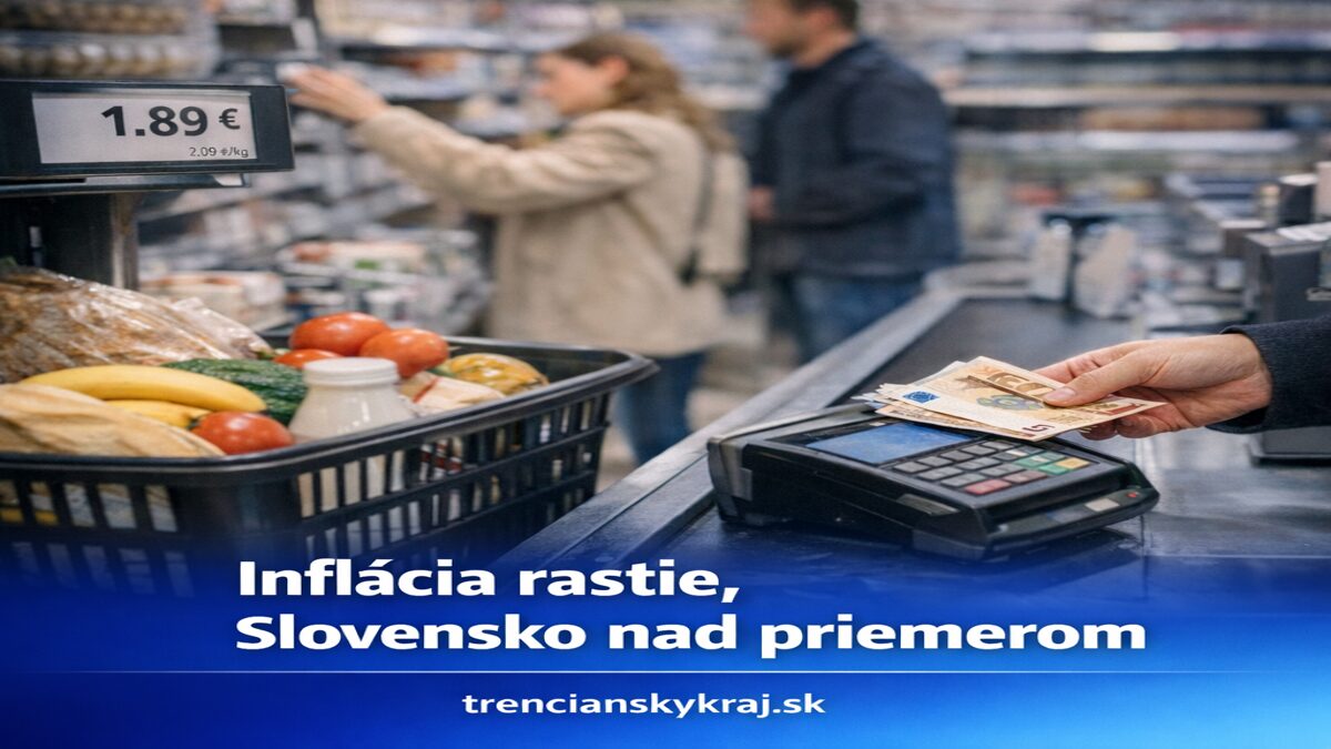 Inflácia opäť rastie. Slovensko patrí medzi drahšie krajiny
