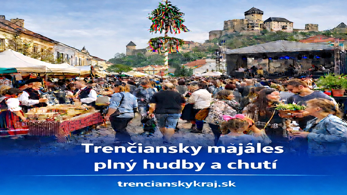 Májáles v Trenčíne prinesie jarmok, koncerty aj rodinnú zábavu