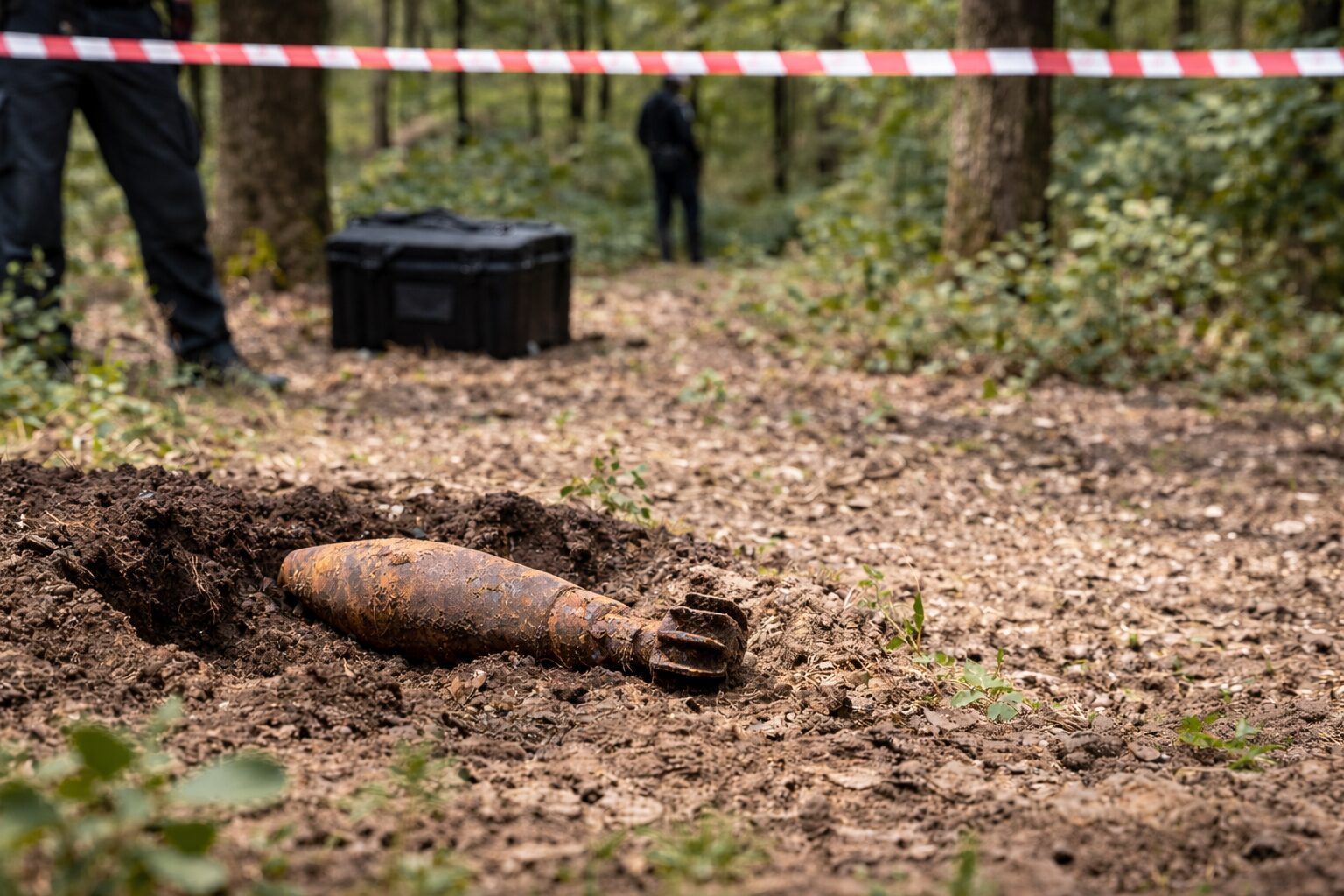 Pri Novej Bošáci našli muníciu z druhej svetovej vojny, zasahoval pyrotechnik