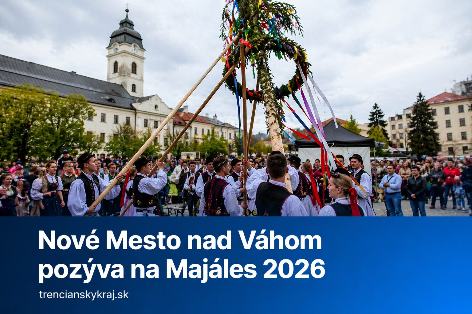 Majáles 2026 v Novom Meste nad Váhom: tradície, hudba aj kino pod holým nebom