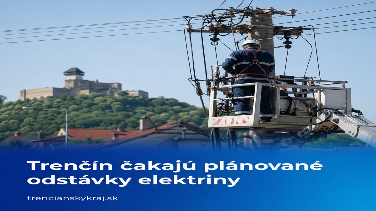 Trenčín čakajú plánované odstávky elektriny: skontrolujte si svoju ulicu