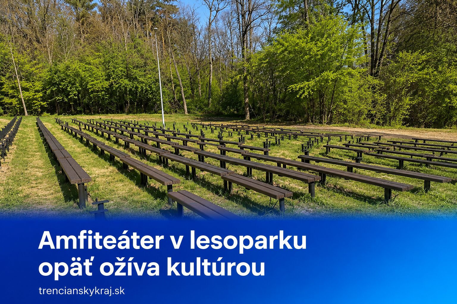 Amfiteáter v lesoparku opäť ožíva: Do Prievidze sa vracia film pod holým nebom
