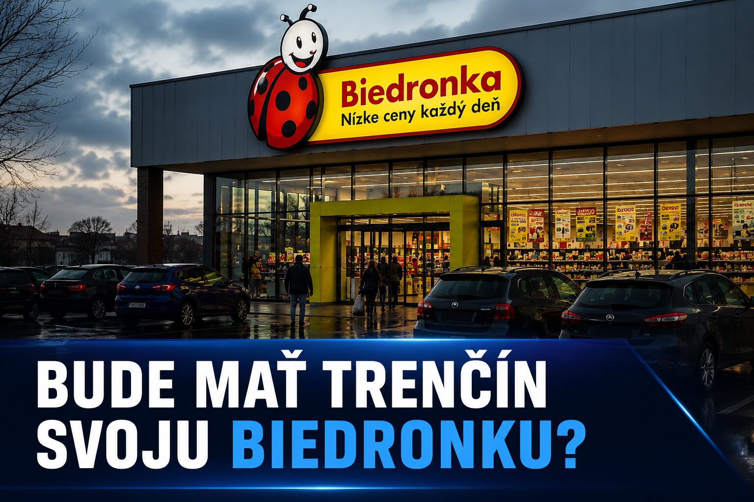 Bude mať Trenčín svoju Biedronku? Poľský reťazec plánuje nové obchodné centrum