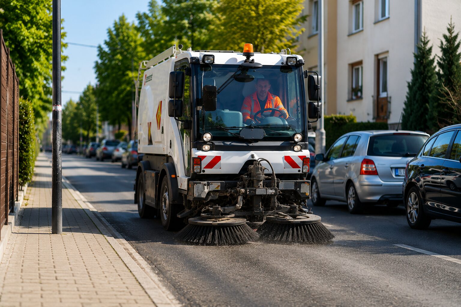 V Zámostí sa začína čistenie ciest. Mesto žiada vodičov o preparkovanie áut