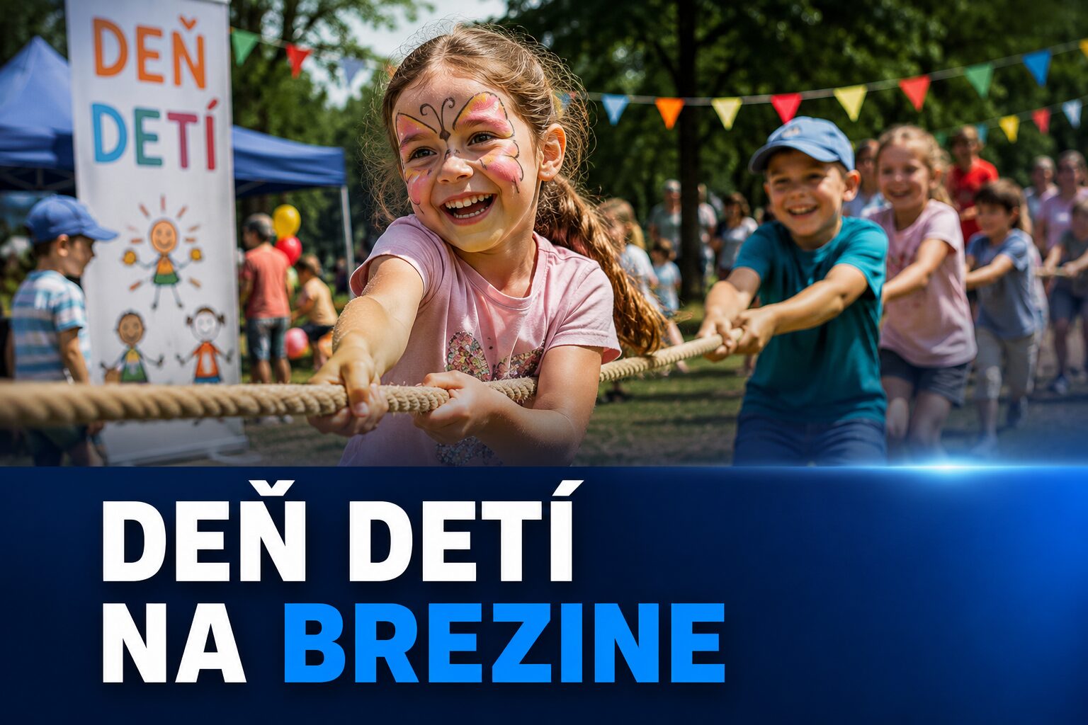 Deň detí na Brezine prinesie popoludnie plné pohybu, hier a zážitkov