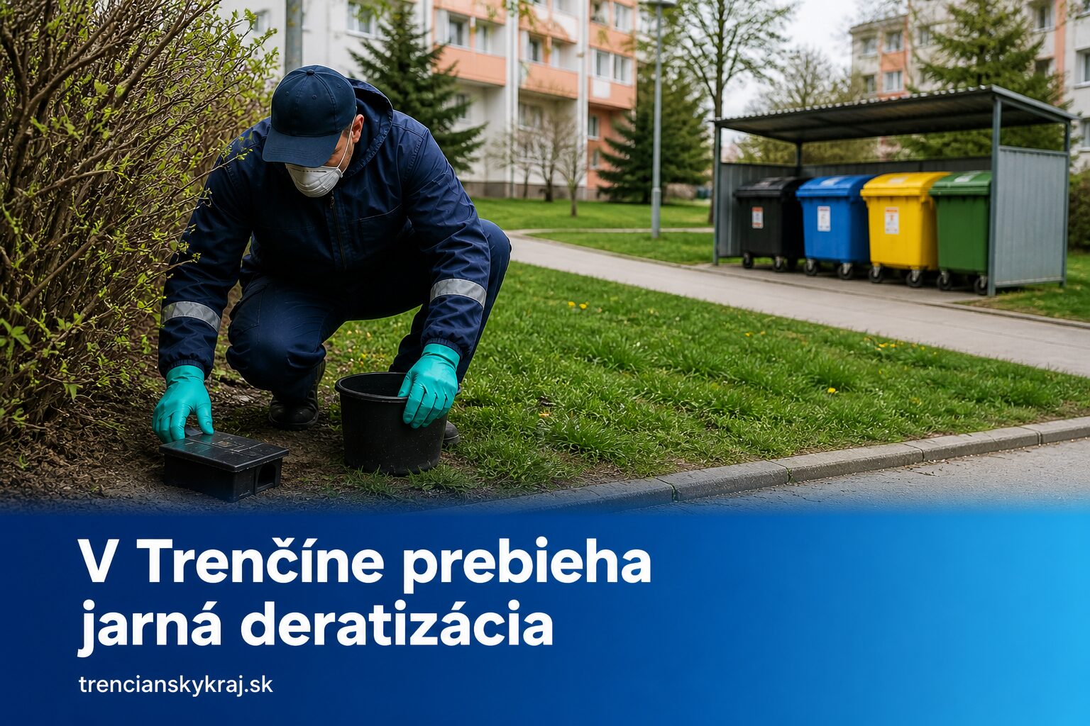 V Trenčíne prebieha jarná deratizácia. Potrvá do polovice mája