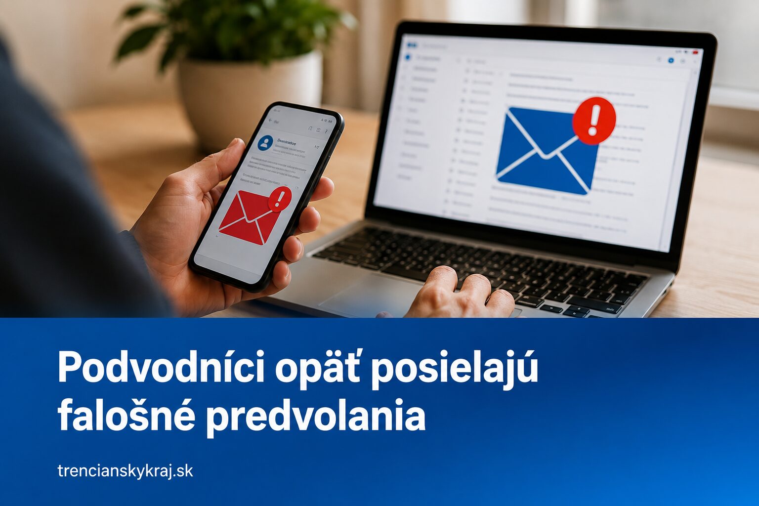 Podvodníci sa opäť vydávajú za políciu. Ľuďom posielajú falošné „predvolania“