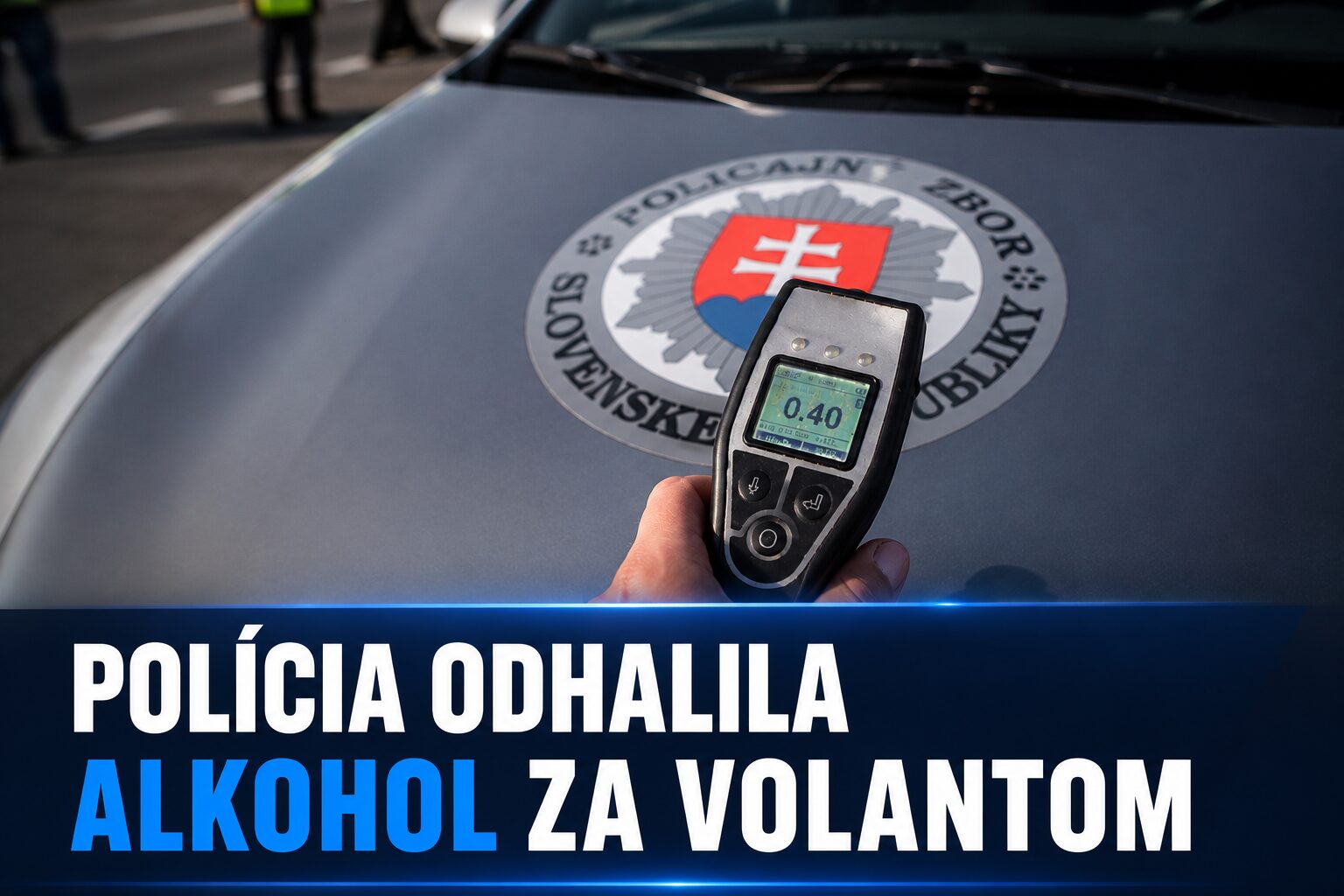 Policajti kontrolovali vodičov v okresoch Myjava a Nové Mesto nad Váhom. Zistili 17 priestupkov