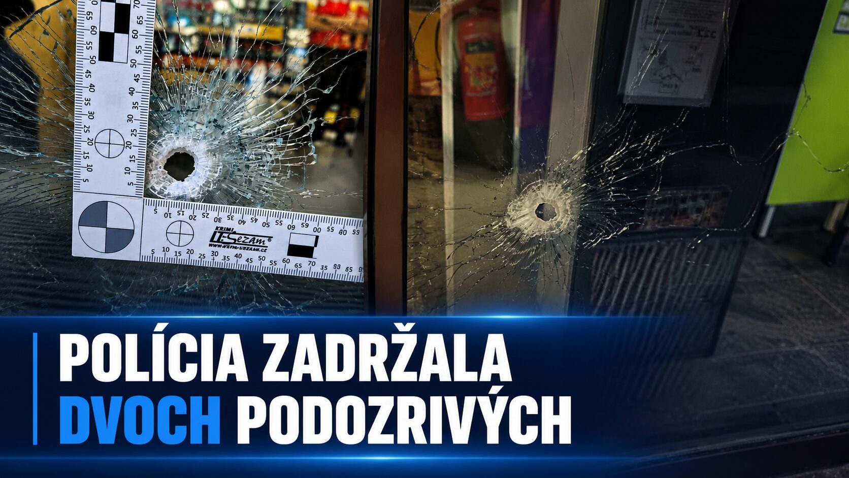 Polícia zadržala dvoch podozrivých zo streľby na čerpacej stanici v Trenčíne