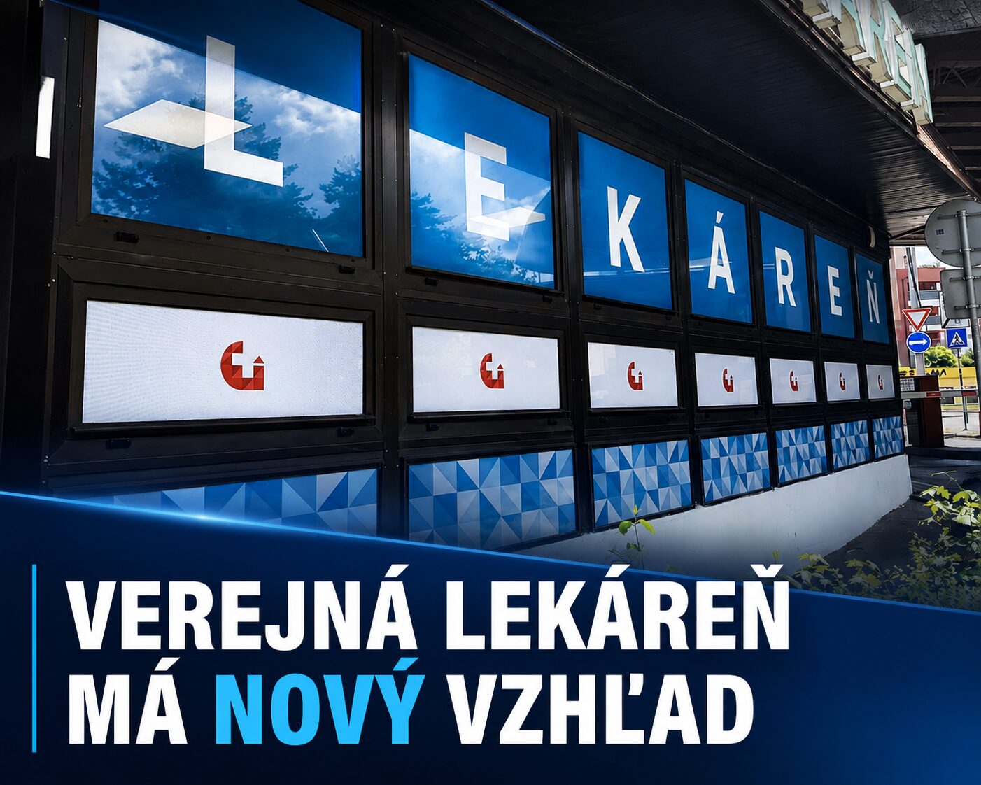Verejná lekáreň v trenčianskej nemocnici má nový vzhľad. Pacientom má zjednodušiť orientáciu