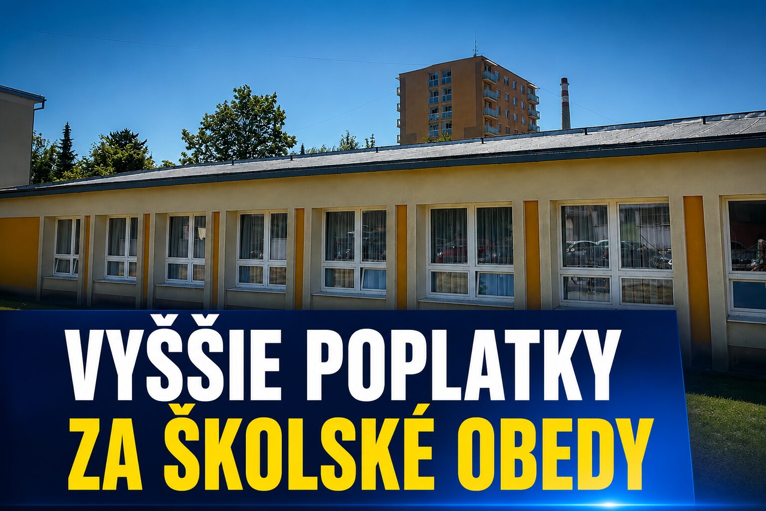 V Trenčíne sa od septembra zvýšia poplatky za školské jedálne. Mesto reaguje na rast nákladov