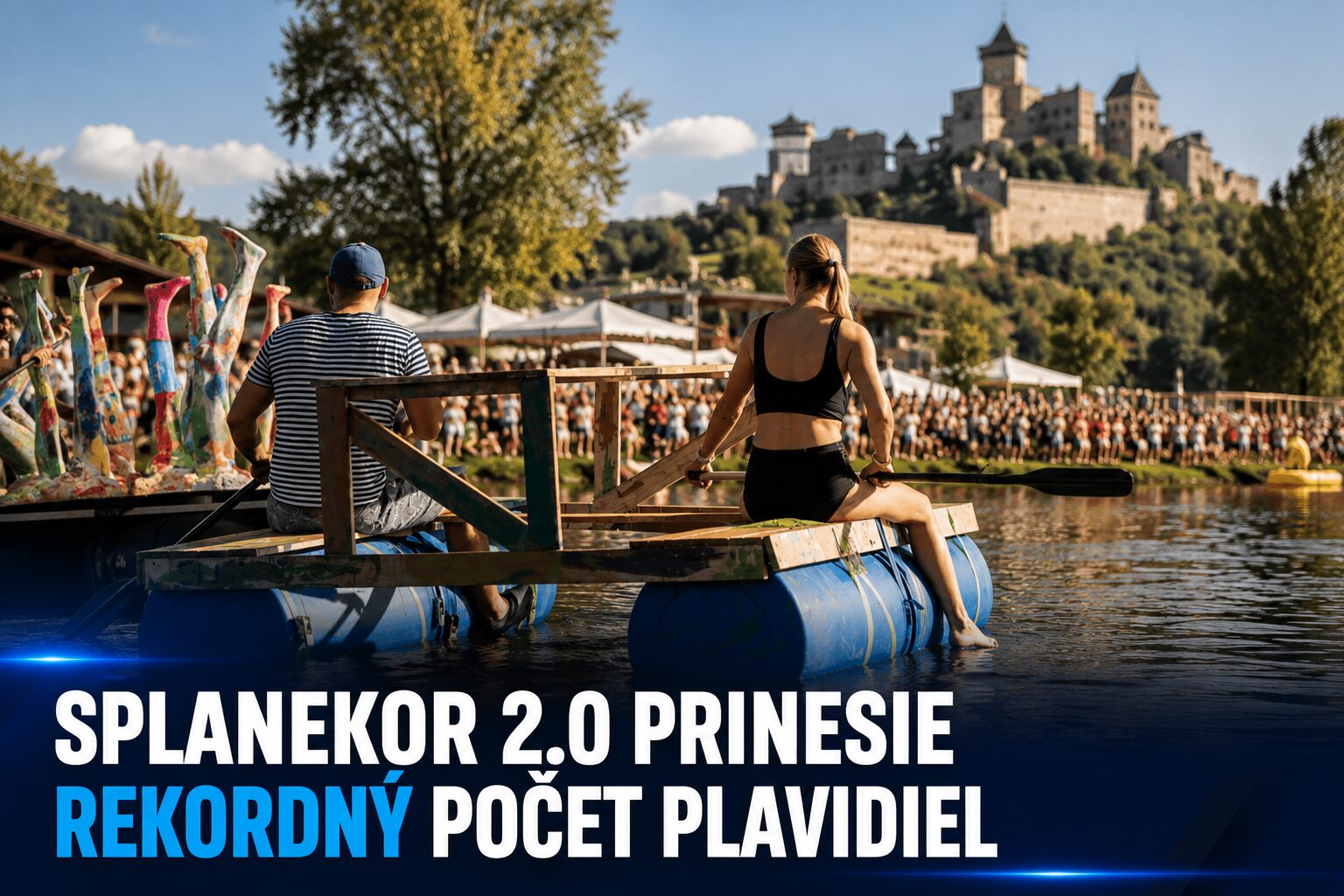 Splanekor 2.0 prinesie na Váh rekordný počet plavidiel. Chýbať nebude ani Benátska noc