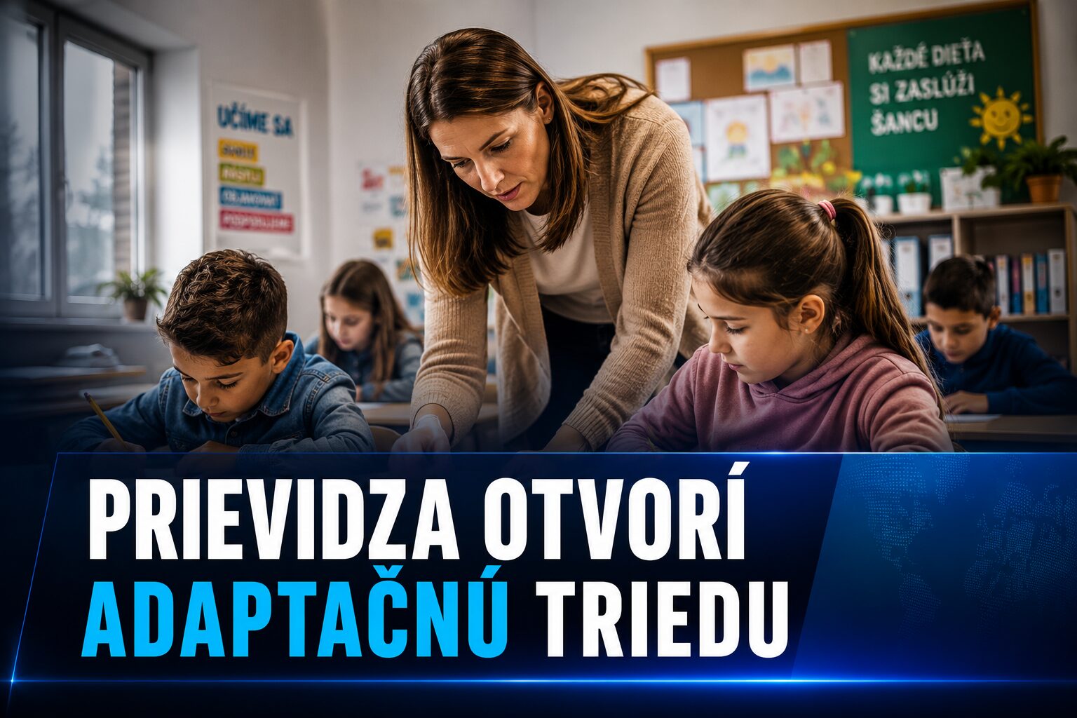 Prievidza otvorí adaptačnú triedu. Pomôže deťom úspešne sa zaradiť do bežného vzdelávania