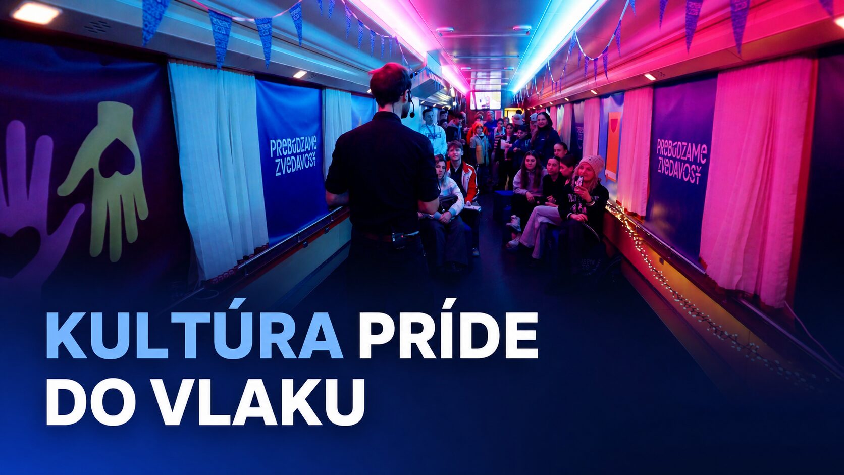 Kultúrny expres prinesie do vlakov divadlo, tvorivé dielne aj chuť Trenčína