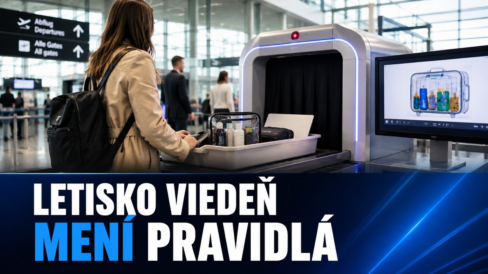 Letisko Viedeň zjednoduší bezpečnostné kontroly. Prichádzajú nové CT skenery