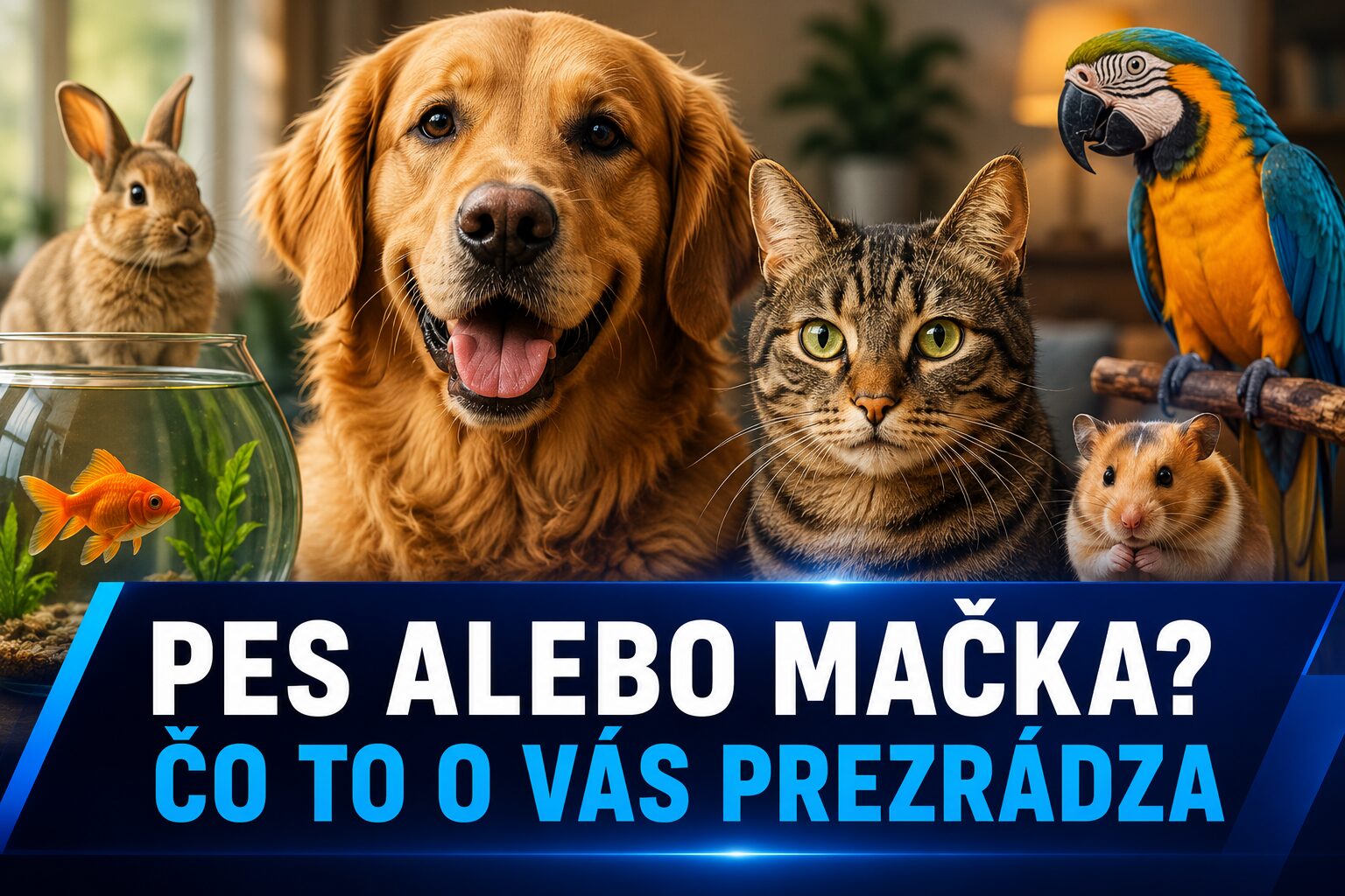 Pes, mačka alebo niečo celkom iné? To, aké zviera si vyberáme, môže prezradiť viac, než si myslíme
