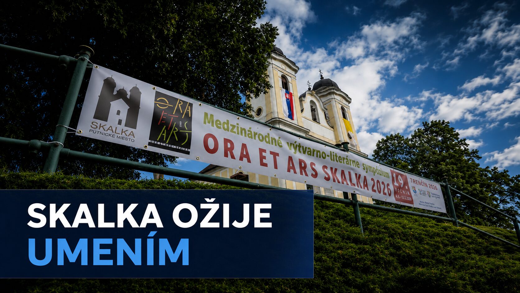 Veľká Skalka ožije umením. Vernisáž ORA ET ARS ponúkne výstavu, literatúru aj hudbu