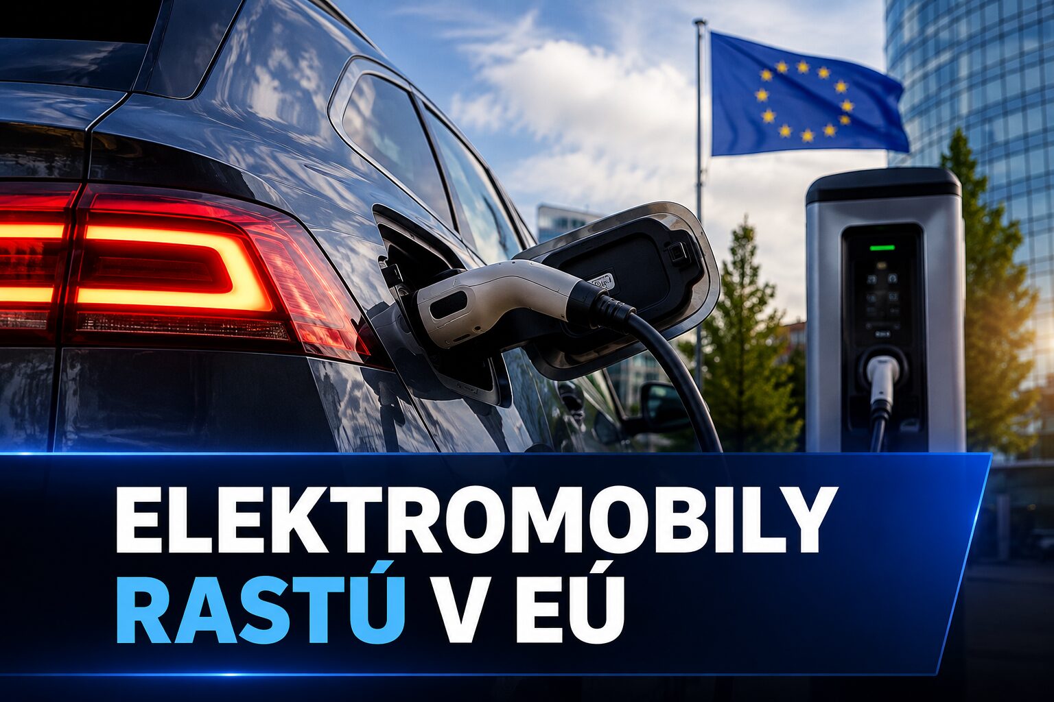 Predaj elektromobilov v EÚ opäť prudko rastie. Registrácie sa zvýšili takmer o tretinu