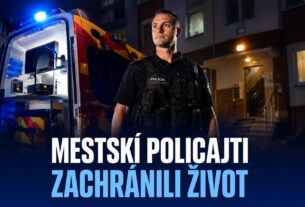 Mestská polícia v Dubnici nad Váhom zabránila tragédii. Muža presvedčila, aby zišiel zo strechy