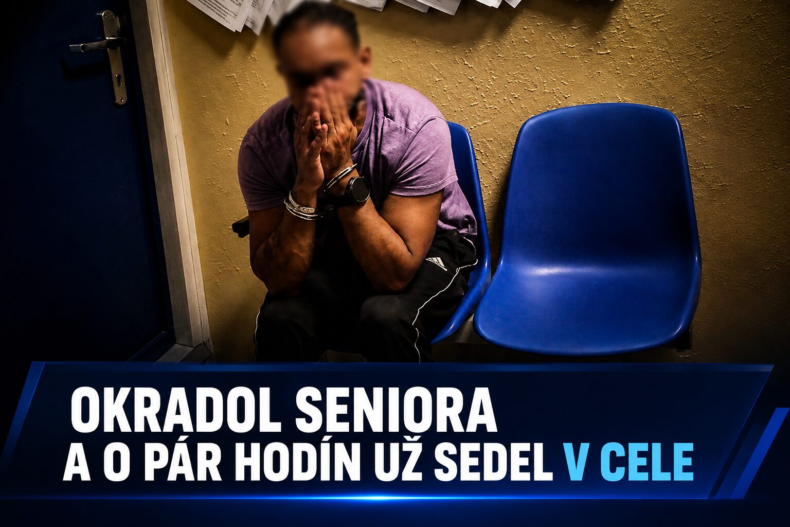 Okradol 77-ročného seniora. Polícia ho zadržala ešte v ten istý deň