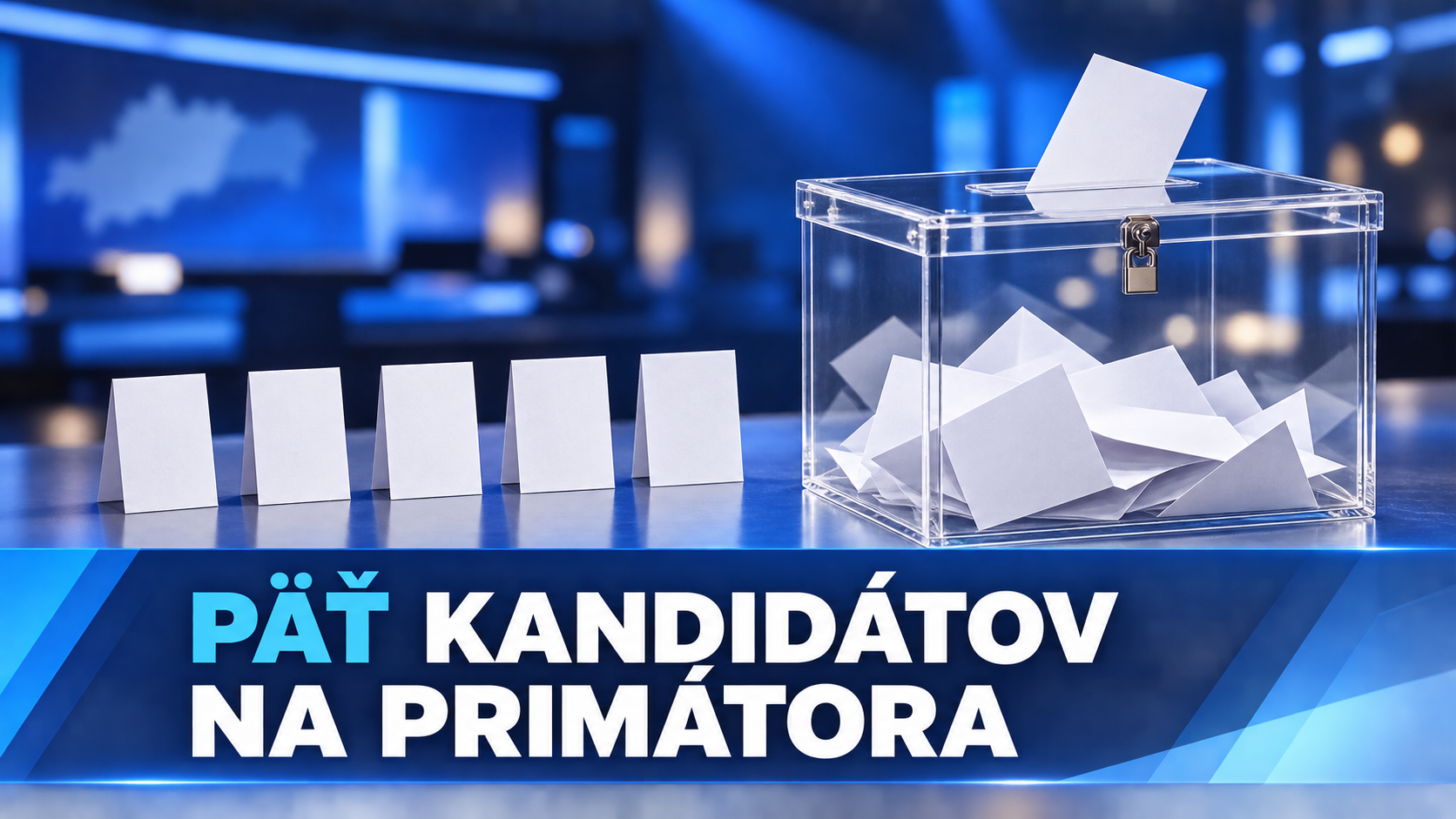 Nové Mesto nad Váhom eviduje päť záujemcov o post primátora a 80 kandidátov do zastupiteľstva