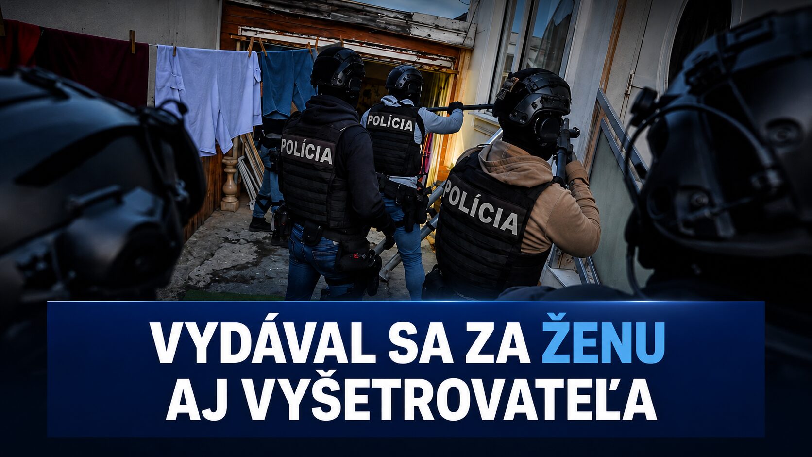 Vydával sa za ženu aj policajného vyšetrovateľa. Muž mal od obete vylákať 10-tisíc eur