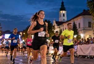 Prievidzu čaká večer plný behu. Night Run prinesie detské preteky, päťku aj majstrovstvá Slovenska