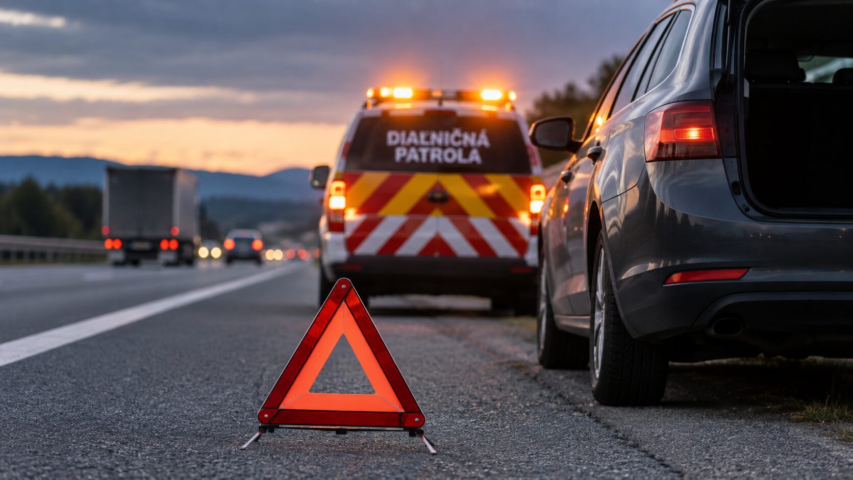 Pokazilo sa vám auto na diaľnici? Toto číslo sa oplatí mať uložené
