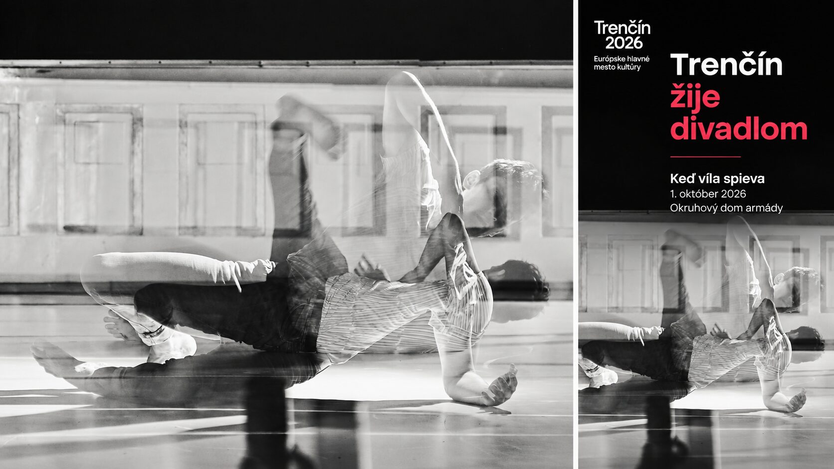 Trenčín žije divadlom pokračuje. Taliansky choreograf prinesie imerzívnu inscenáciu Keď víla spieva