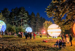 Hviezdna Prievidza prilákala školákov aj verejnosť. Park Skotňa sa na jeden deň zmenil na vesmír
