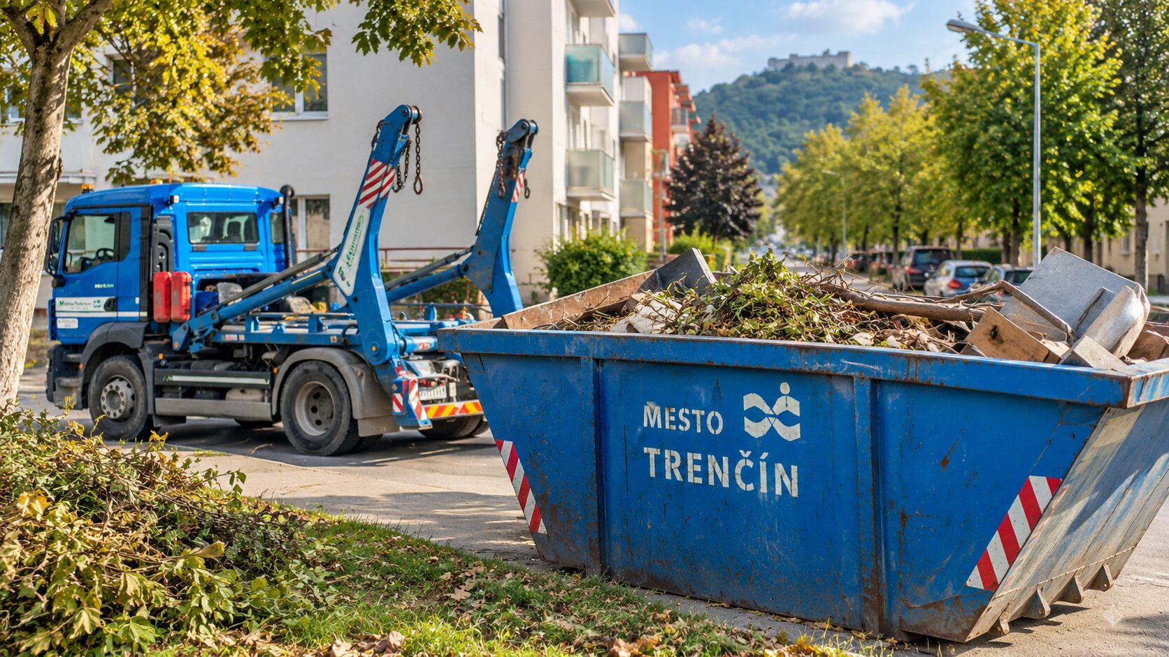 V Trenčíne sa začína jesenné upratovanie. Prvé kontajnery pristavia už túto sobotu
