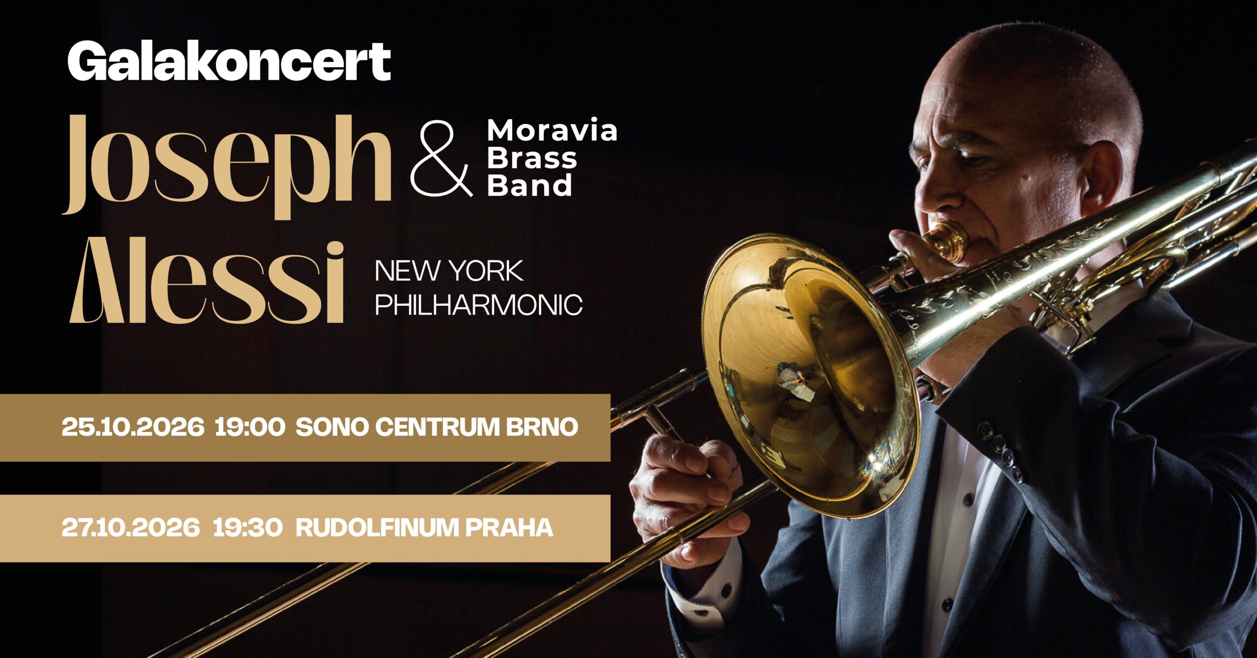 Vilém Tell bez houslí: Moravia Brass Band zahraje v SONO s trombonistou z New Yorku