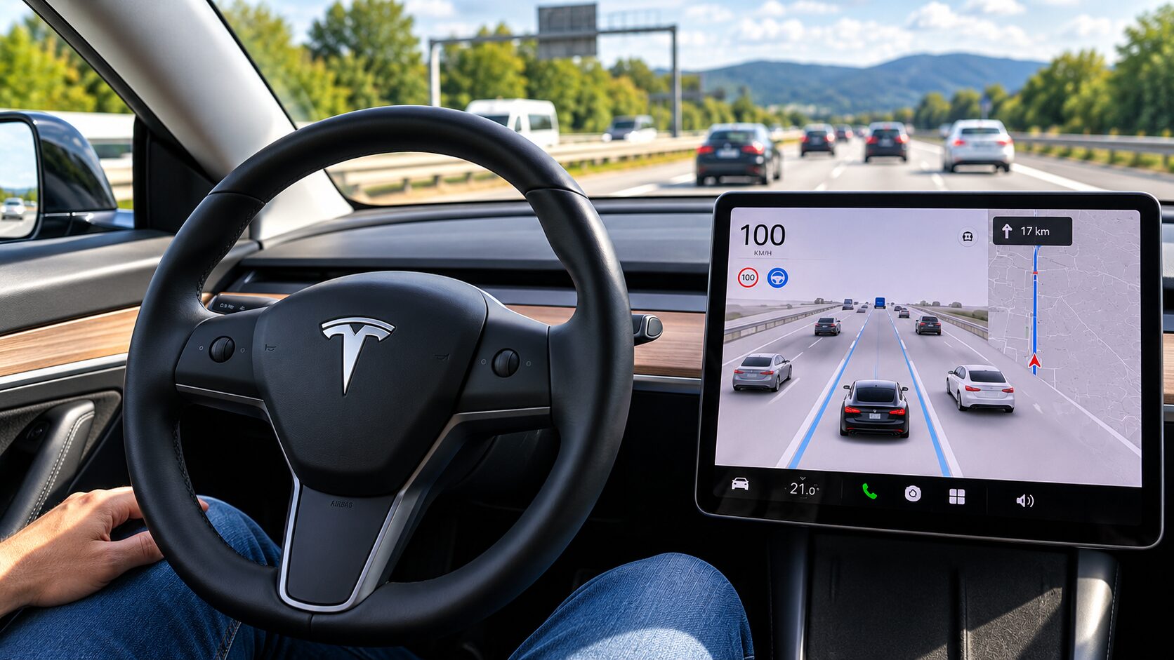 Slovensko povolilo autopilota od Tesly. Autá budú môcť samostatne zatáčať, brzdiť aj prechádzať križovatkami